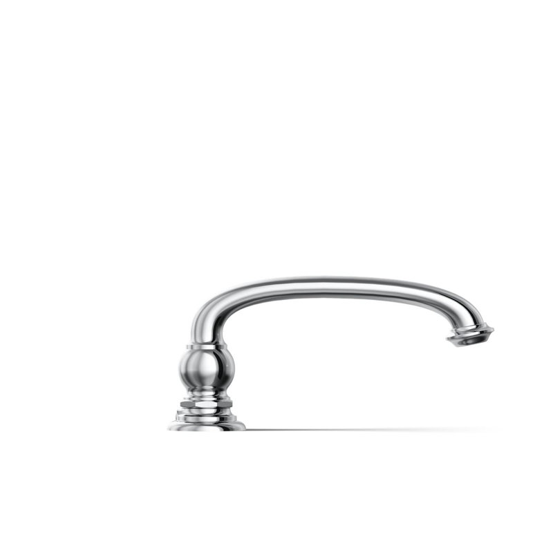 Artifacts® Deck-Mount Bath Spout with Arc Design, Polished Chrome