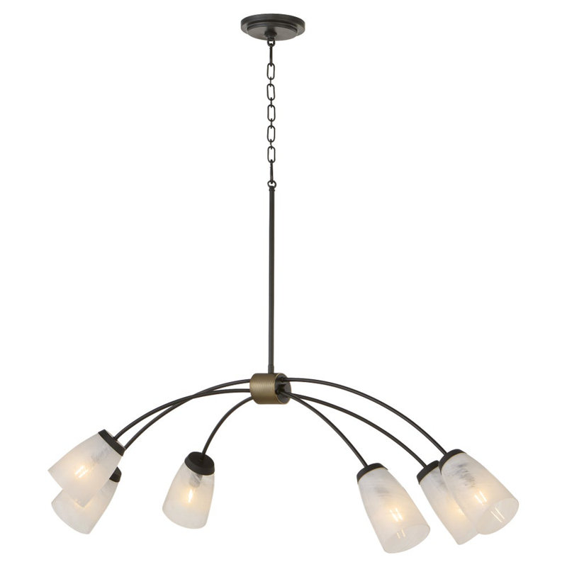Brandais Chandelier, Matte Black