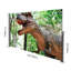 71"X138" Retractable Side Awning Screen, Upf50+ Screen With Printing, Grey, Water , Can Be Installed On Cement Floors, Creating Private Outdoor Area 71 - Inch High And 138 Deep Semi Transparent