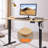 Electric Standing Desk, Adjustable Height Stand up Desk, 23x47 Inches Sit Stand Home Office Desk