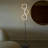 Saturn 66 in. Modern LED Floor Lamp with 3 Ring Lights, Silver Finish, and Built-In 3-Way Touch Dimming-70928625