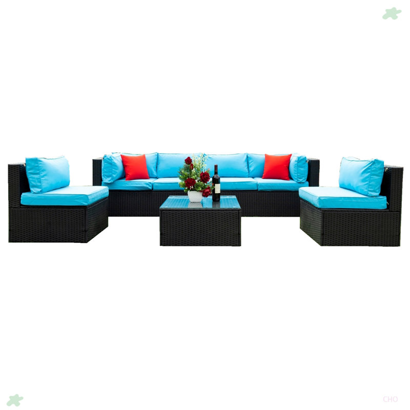 Ensemble de canapé modulaire en U 5 pièces