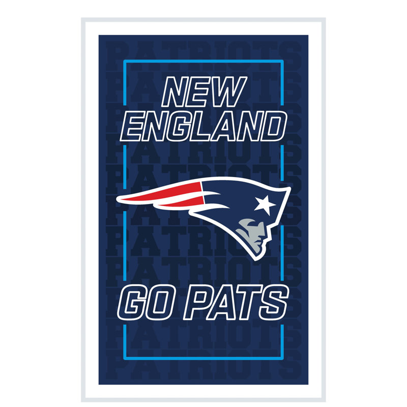 Enseigne murale NFL NeoLite, Patriots de la Nouvelle-Angleterre