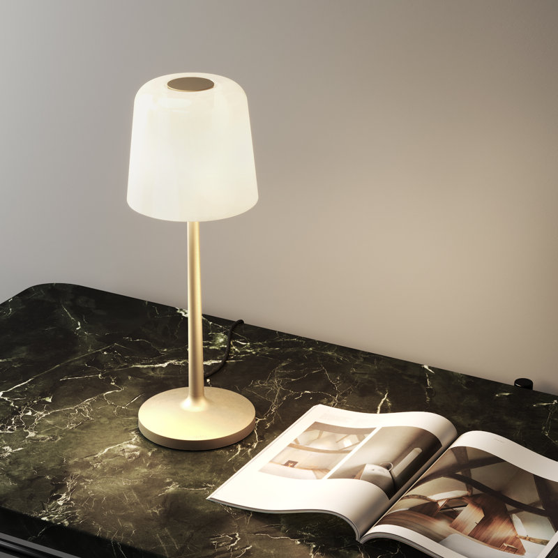 Ella Table Lamp, Light Bronze