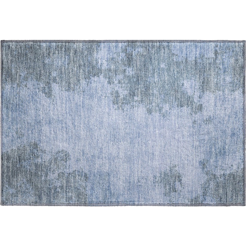 Premium Machine Washable Mayfield AMF1902 Modern Rug, Rectangle 1'8" x 2'6"