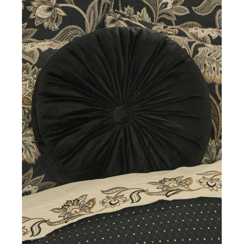 Coussin Montecito, Noir