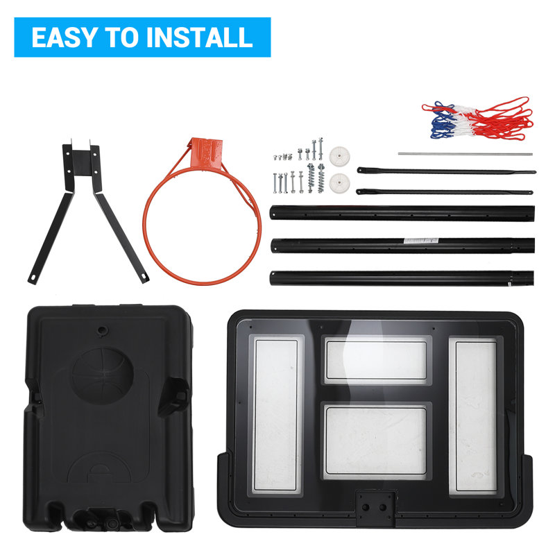 Idealhouse Portable Full-Size Basketball Hoop