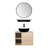 Bitha 24'' Single Bathroom Vanity with Resin Top-389721982