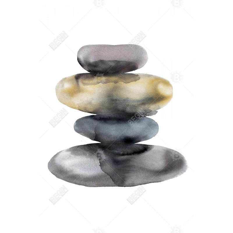«Hot Stones» sur toile