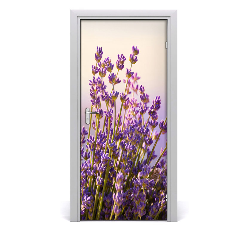 Lavender Door Decal, 205cm H x 95cm W