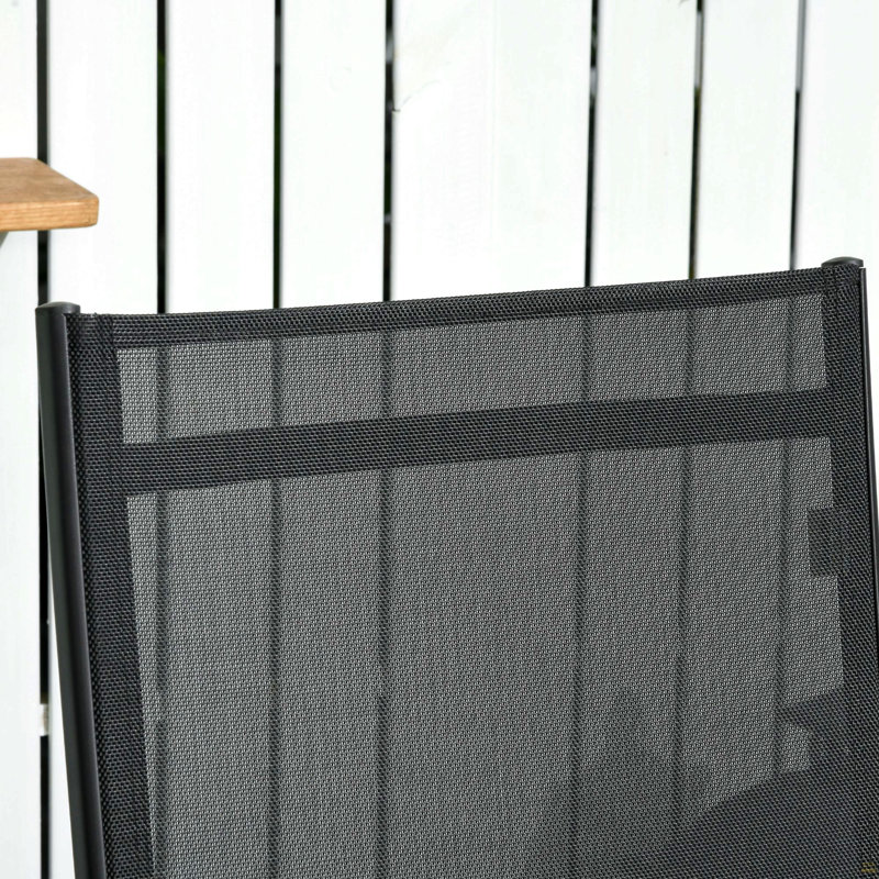 Chaise longue d'extérieur, 2 pièces avec roulettes