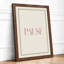 Pause Minimalist - Framed Print-1104719547-1104719550