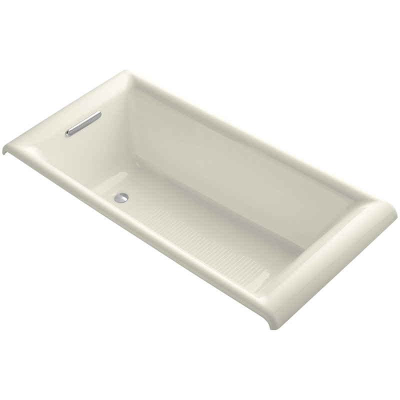 Parity 66" x 32" Soaking Bathtub, Biscuit