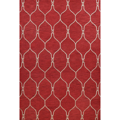 Sankertown Wool Geometric Indoor Rug
