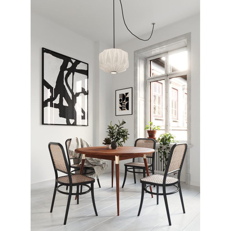 Dakota Acacia Round Solid Wood Dining Table