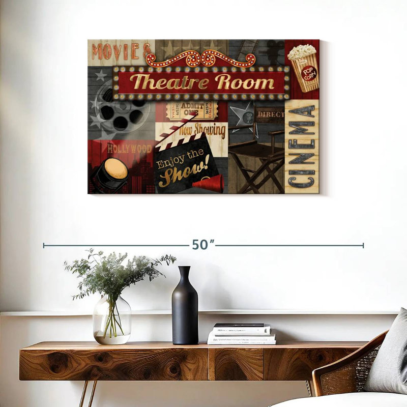 Keiraleigh Theatre Room, 24" H x 36" W