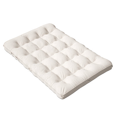 Matelas de futon pour matelas de sol, tapis de couchage pliable de 8 po à motif de tatami épais, canapé-lit, lit double