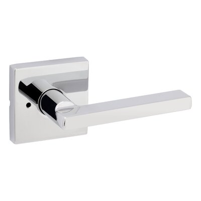 Halifax Privacy Door Lever with Square Rosette -  Kwikset, 155HFL SQT 26