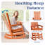 Wolak HDPE Rocking Adirondack Chair-1334175294