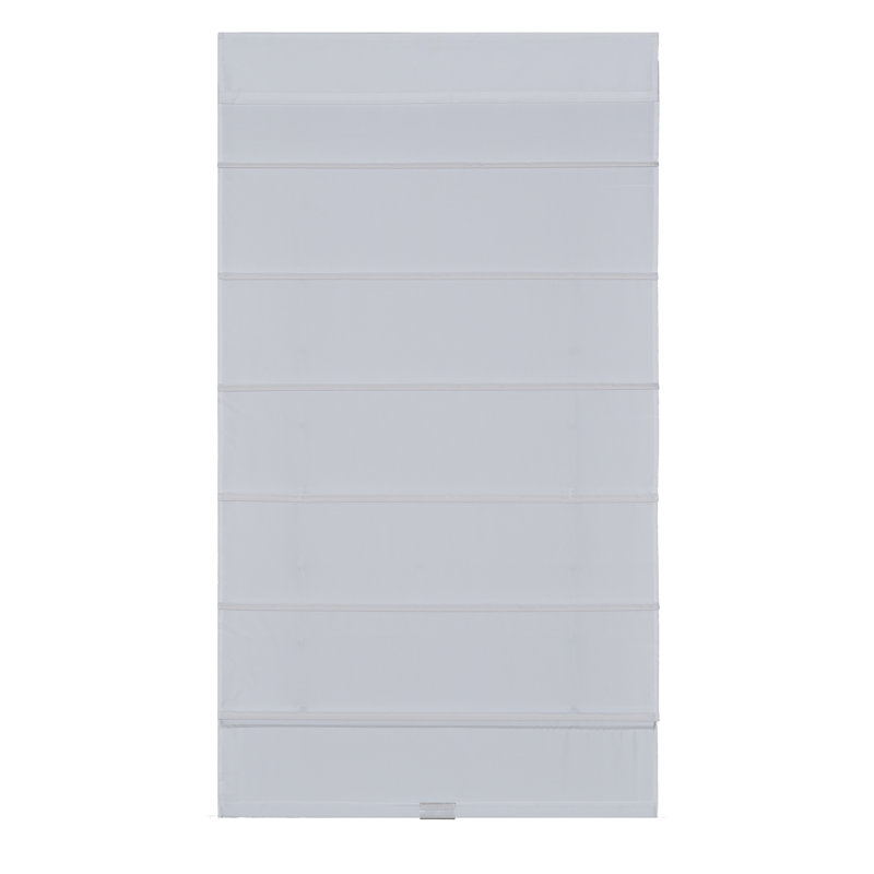 Blackout Roman Shade, Brown Gray, 30"W x 64"L
