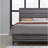 MIRAGE GREY QUEEN BED