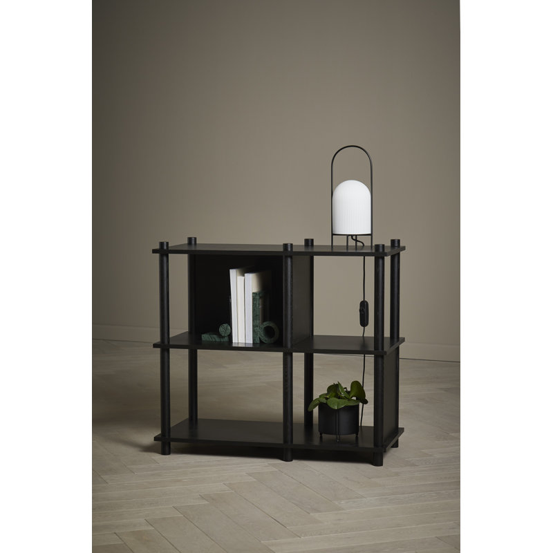 Pidestall Planter (Small), Black