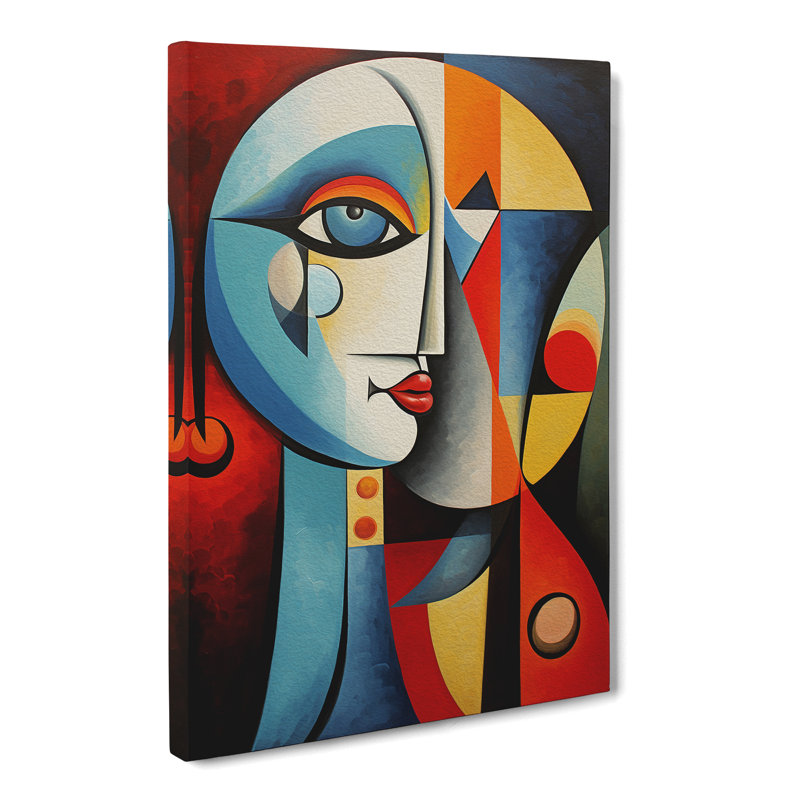 Pablo Picasso Deco No.3 - Wrapped Canvas, 50cm H x 35cm W x 3cm D