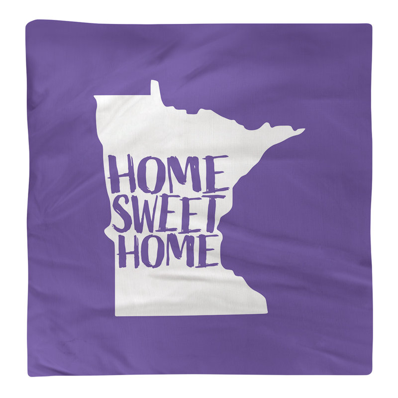 Serviette de minnesota, l 10 po x P 10 po, Mauve, Polyester