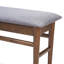 Banc rembourré en tissu Nijai