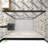 Premium Sliding Shower Door,60"Wx70"H, Adjustable Width 56-60",1/4" Tempered Glass-111737637