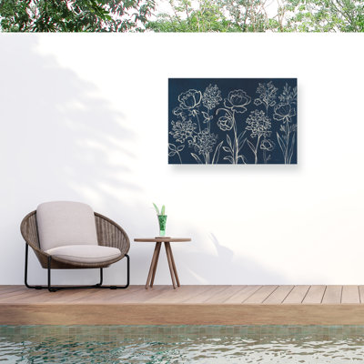 All-Weather Canvas Plants & Flowers Wall Decor