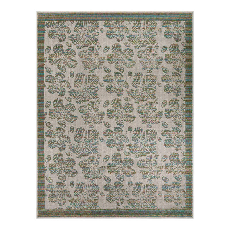 Tapis intérieur / extérieur Mehpare, Rectangle 7 pi 10 po x 10 pi