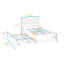 Lit plateforme simple en bois avec lit gigogne simple-181600514