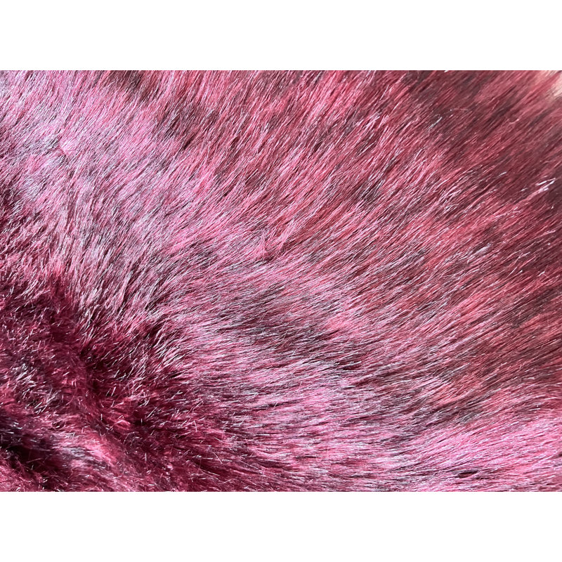 Mar Vista Faux Sheepskin Indoor Rug, Oval 3'6" x 5'6"