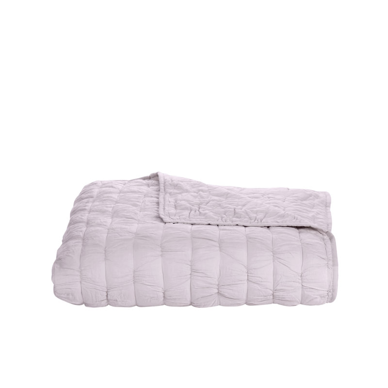 Traditional Cotton Quilt, Twin Quilt, Pink