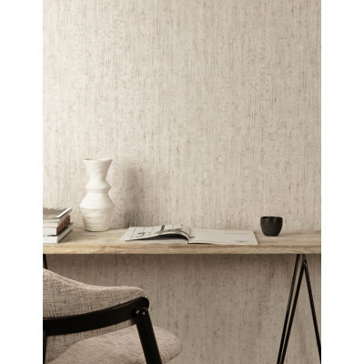 Ramona Beige Distressed Texture Wallpaper