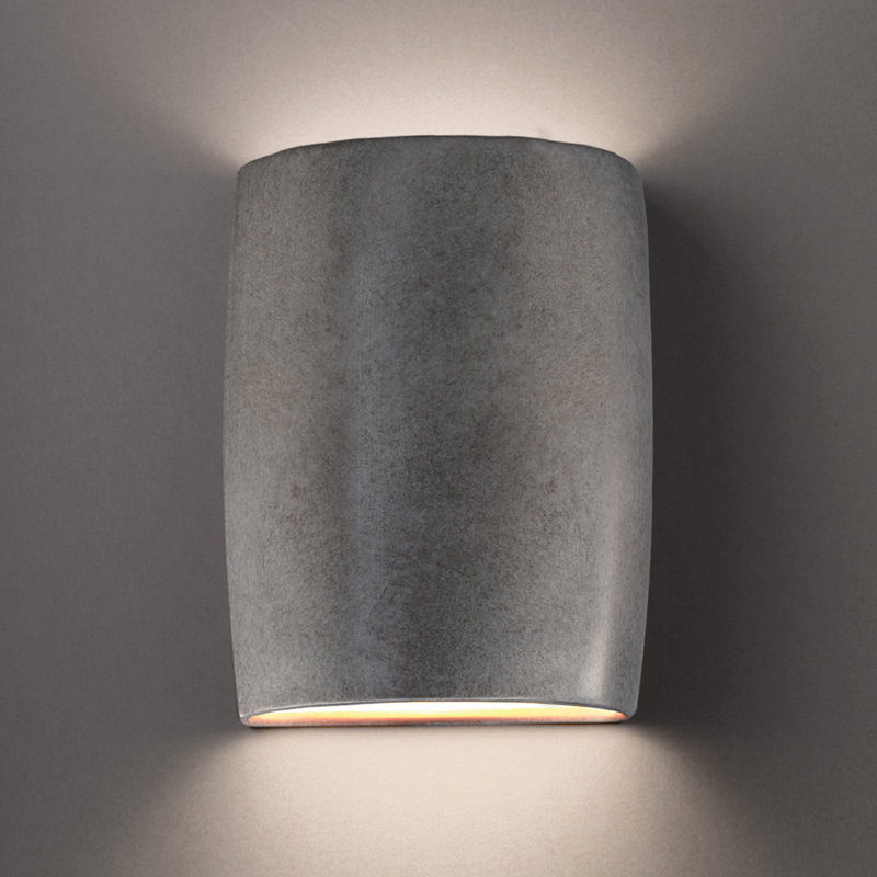 Julianah 2 - Light Flush Mounted Sconce, Antique Silver