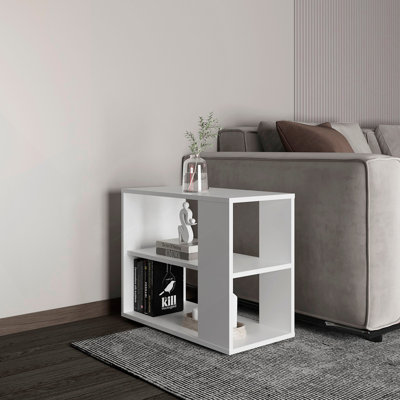 Table console, 4 pieds, 2 tablettes
