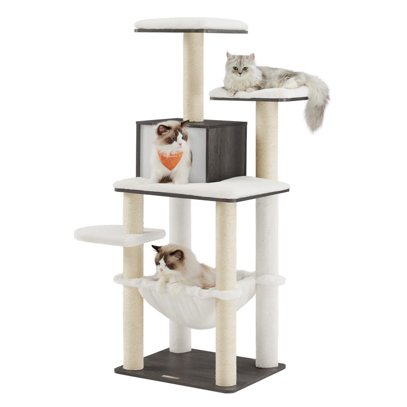 Arbre à chat 54 "Garyville, Gris brumeux
