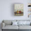Art mural sur toile tendue - Sam Toft «Bums On Seat», art mural pour salon, chambre à coucher ou bureau - 14 x 19