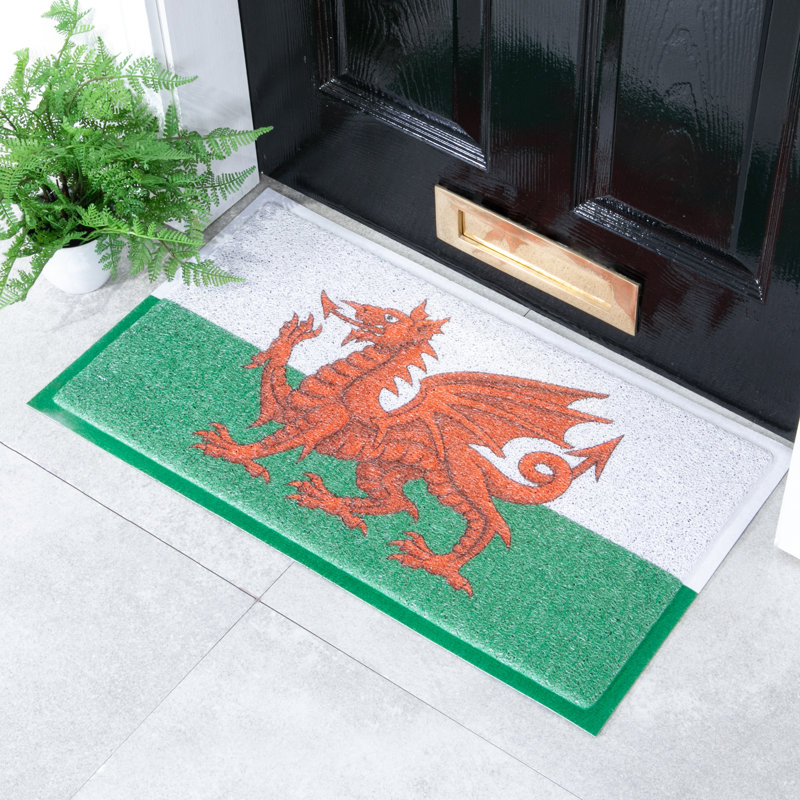 Argens Non-Slip Floral Indoor Doormat