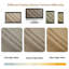 Canapés d'angle à compression, canapé moderne modulaire en chenille camel pour la maison