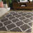 Darrol Hudson Shag Performance Geometric Rug-231143790