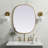 Sabine Metal Curved Oval Wall Mirror-1451160151-1451160148