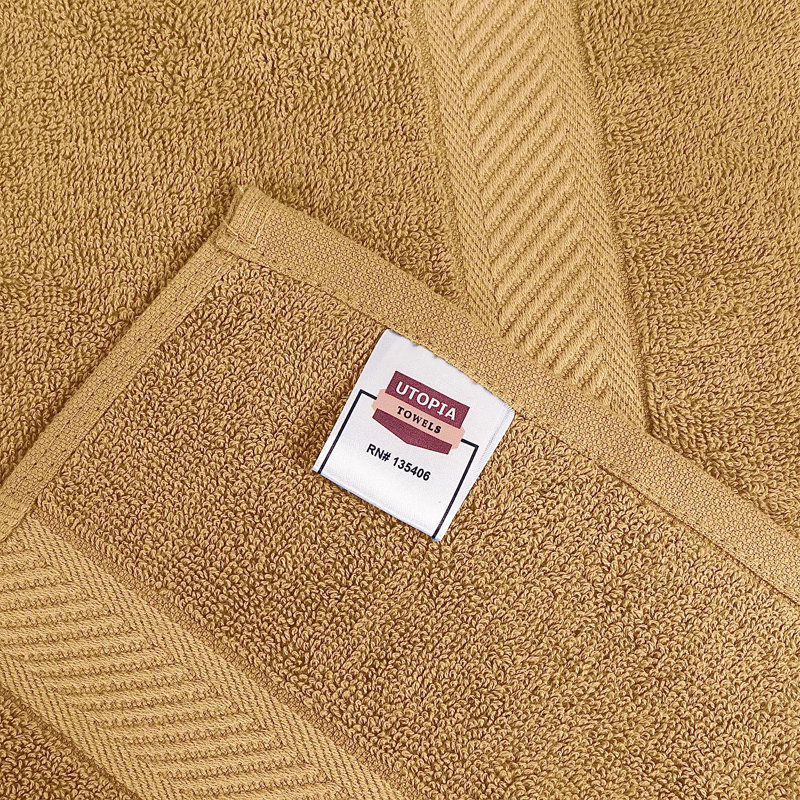 Cassada Cotton Bath Towel, Beige