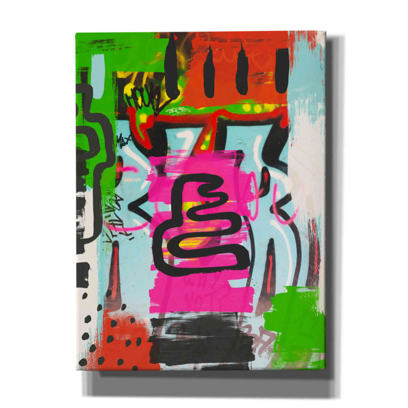 Epic Graffiti «A New Mood» par Irena Orlov, H 54 po x l 40 po x P 1,5 po
