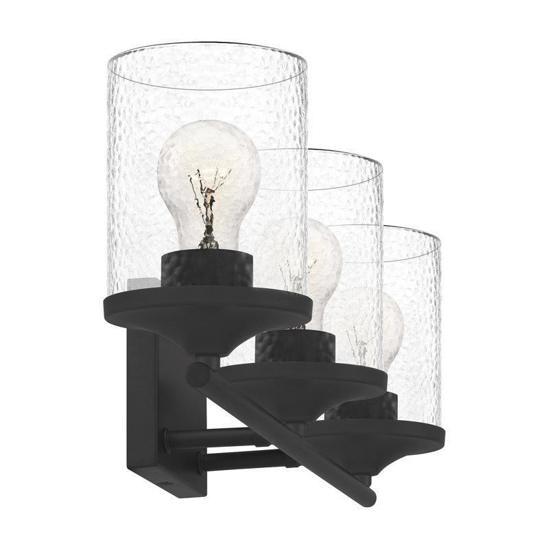 Eudy 3 - Light Dimmable Vanity Light, Matte Black