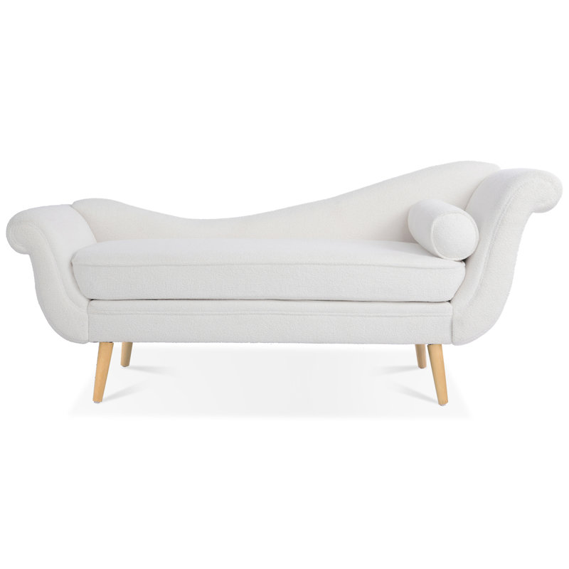 Canapé-lit moderne avec accoudoirs à volutes
