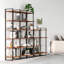 Marxim 15cm H x 69cm W Steel Etagere Bookcase