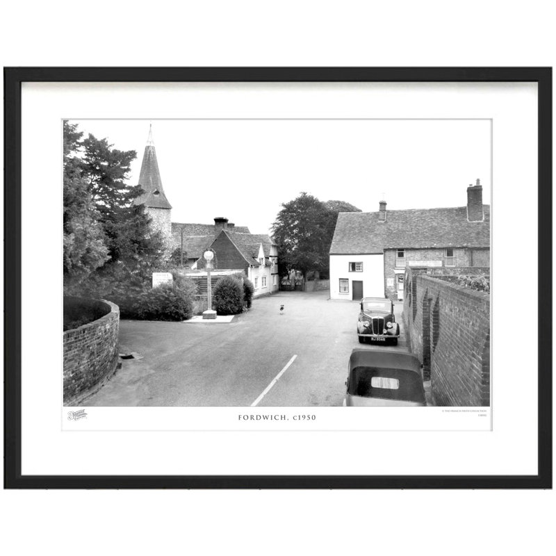 Fordwich, C1950 - Single Picture Frame Print, 28cm H x 36cm W x 2.3cm D